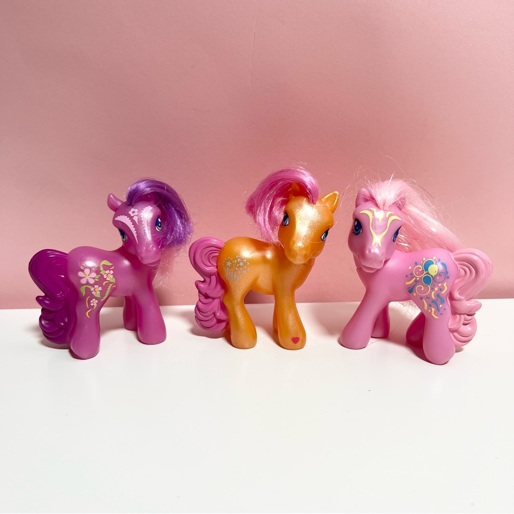 Vintage Y2K my little pony McDonald’s happy meal toys
